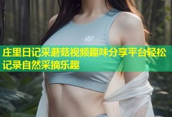 庄里日记采蘑菇视频趣味分享平台轻松记录自然采摘乐趣