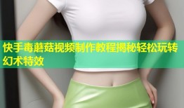 快手毒蘑菇视频制作教程揭秘轻松玩转幻术特效