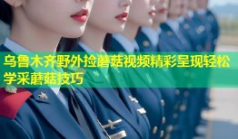 乌鲁木齐野外捡蘑菇视频精彩呈现轻松学采蘑菇技巧